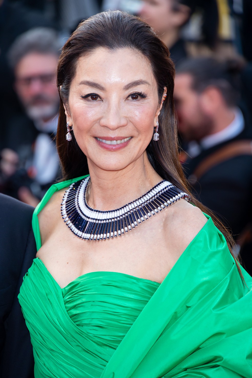 Michelle Yeoh no Festival de Cannes 2023 — Foto: Getty Images