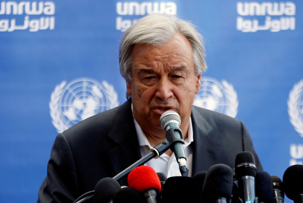Secretário-geral da ONU, Antonio Guterres (Foto: Mohammed Salem / Reuters)