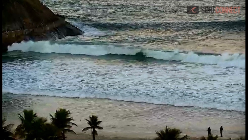 Rio teve a madrugada mais frio do ano nesta terça-feira (22). (Foto: Reprodução/ TV Globo)