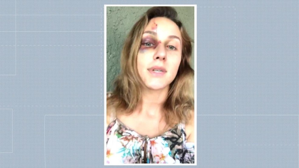 Melissa Gentz, de 22 anos, pretende voltar para o Brasil — Foto: Reprodução/TV Globo