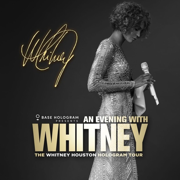 Cartaz de 'An Evening With Whitney' (Foto: reproduçao)