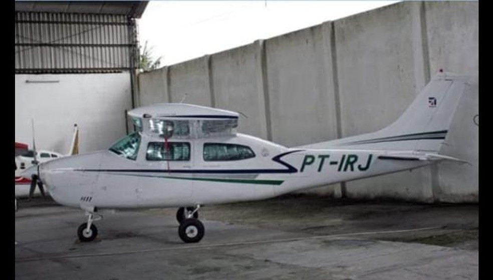 Avião Cessna 210 PT-IRJ desapareceu em viagem de Alenquer para garimpo na região de Itaituba, no Pará — Foto: Reprodução/Redes Sociais