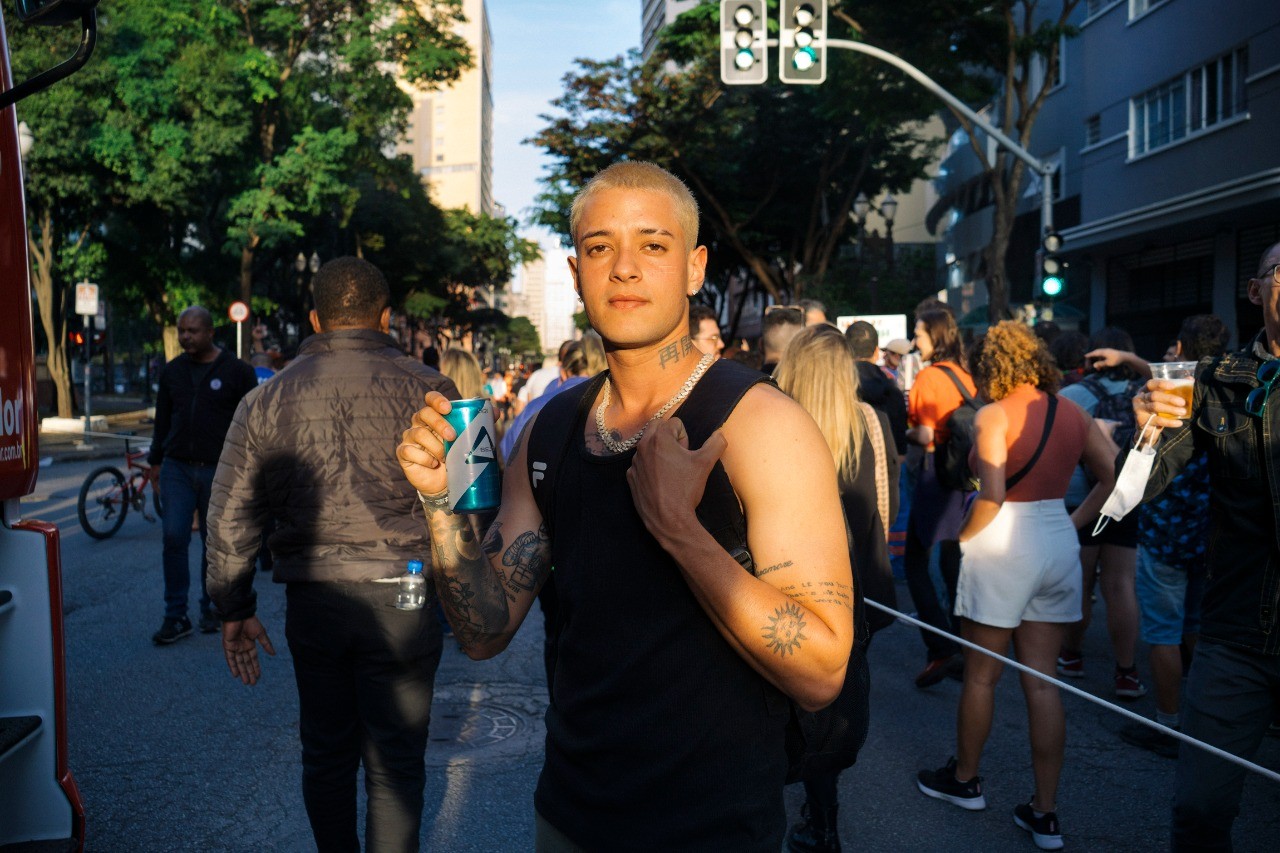 Nick Cruz também foi uma das atrações da Marcha do Orgulho Trans (Foto: Divulgação)