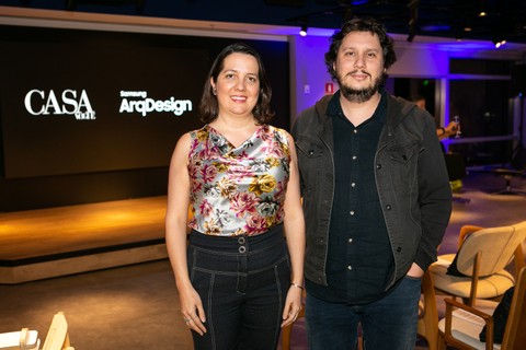 Os produtores do documentário, Gal Buitoni e Luiz Ferraz