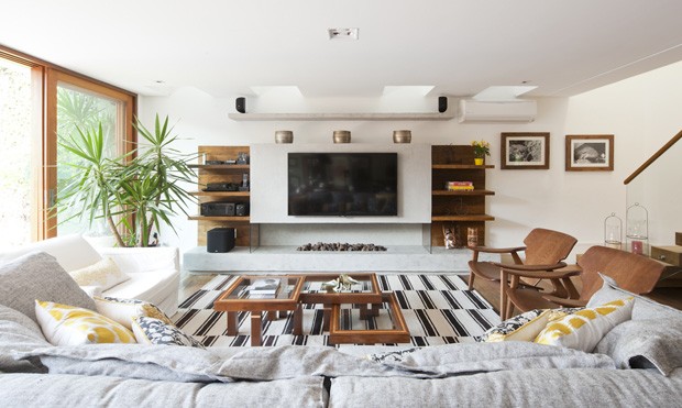 Casa com estilo mediterrâneo ganha área de lazer de 240 m² (Foto: Divulgação)