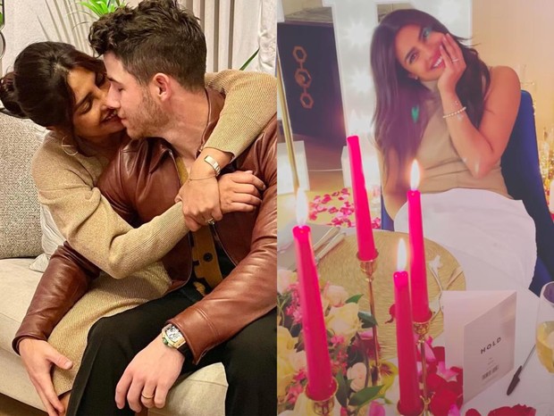 Nick Jonas e Priyanka Chopra celebram 3 anos de casamento (Foto: Reprodução/Instagram)