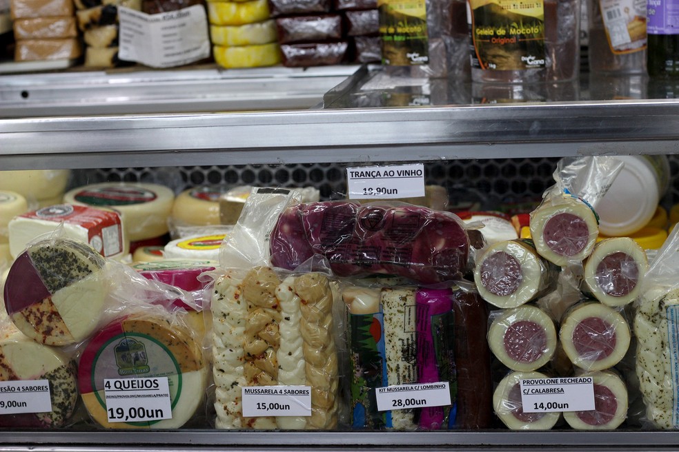 As delícias de Minas Gerais são encontradas no Mercado Central  — Foto: Humberto Trajano/G1