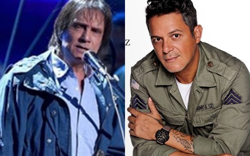 Roberto Carlos lança dueto com Alejandro Sanz