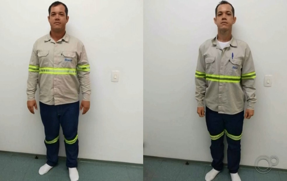 Homem aproveita quarentena para treinar em casa e perde 34 kg — Foto: TV TEM/Reprodução