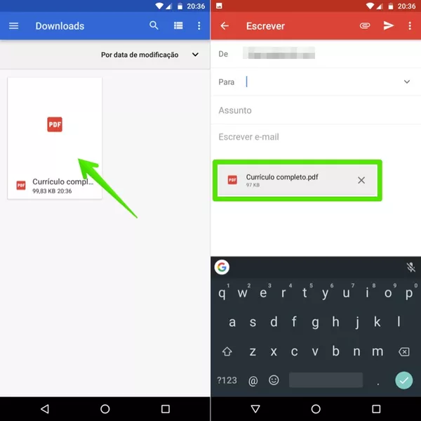 Como enviar currículo por e-mail pelo celular | E-mail | TechTudo