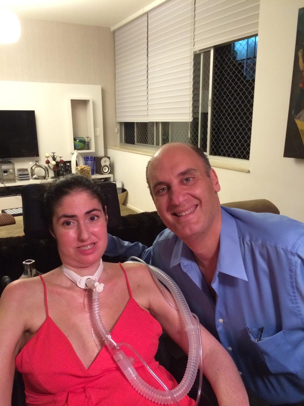 Jorge Abdalla e  Alexandra Szafir são os idealizadores da Associação Pró-Cura da ELA — Foto: Divulgação