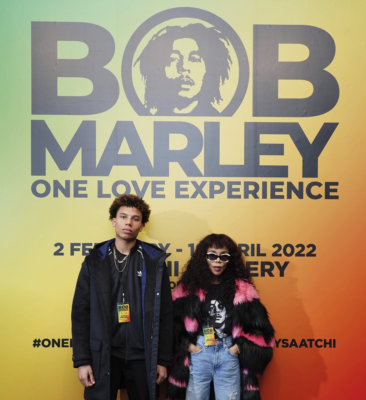 Filha e Neto de Bob Marley abrem exposição em Londres sobre astro do reggae |  Música