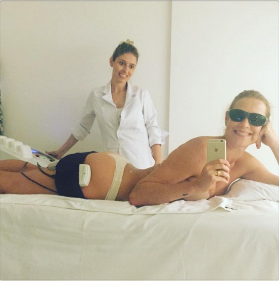 Luana Piovani: fazendo tratamento estético (Foto: Reprodução - Instagram)