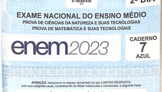 Gabarito Enem 2023: confira as respostas oficiais divulgadas pelo Inep
