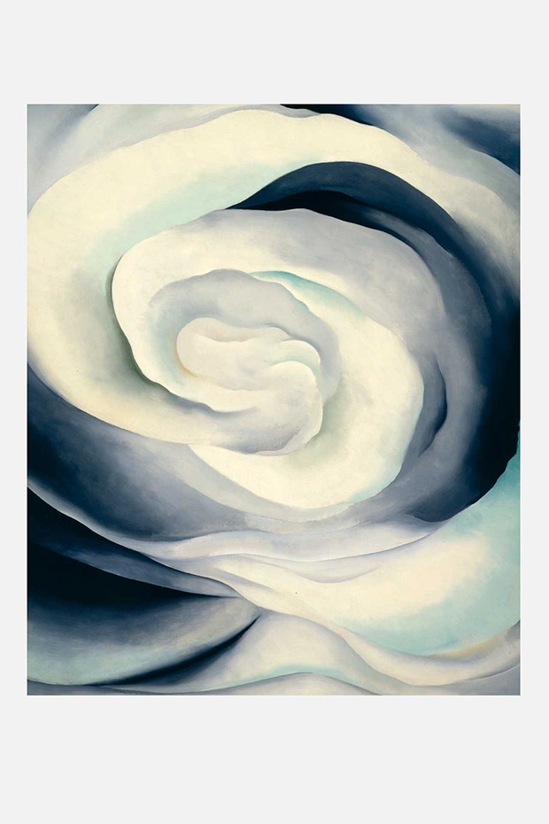 Abstraction, White Rose (1927, oil on canvas) by Georgia O'Keeffe (Foto: Courtesy of Tate Modern)