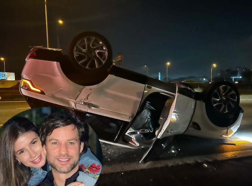 Paula Fernandes e noivo sofrem acidente em SP (Foto: reprodução/instagram)