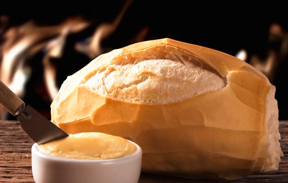 Pão e manteiga tiveram aumento — Foto: Agro/TV Globo/Reprodução