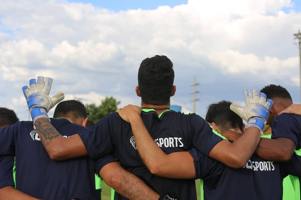 Sem festa e com treino no Felipão, Altos fará apresentação de elenco para a temporada 2020 — Foto: Luis Júnior/Altos AA