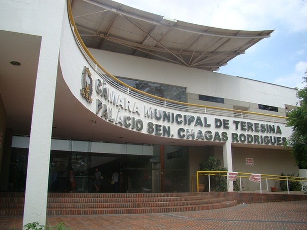 Câmara Municipal de Teresina — Foto: Catarina Costa/G1 PI