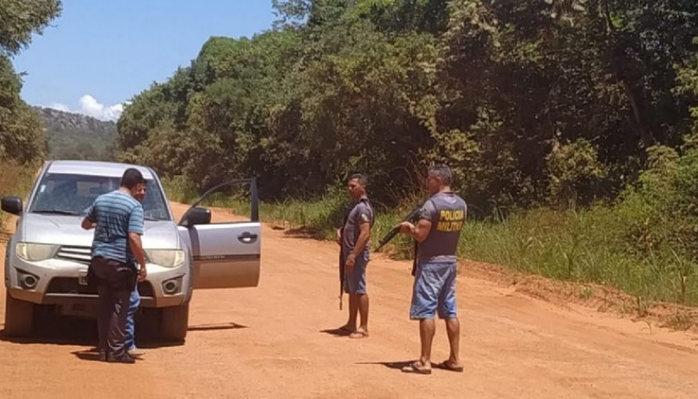 Fotógrafo foi assassinado na manhã desta quarta-feira (18) na zona rural de Água Boa, 736 km de Cuiabá — Foto: Polícia Militar de Mato Grosso/Assessoria