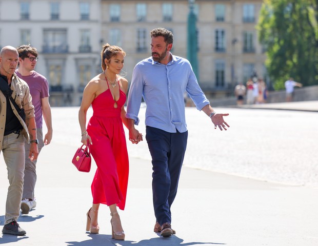 Jennifer Lopez completou 53 anos de idade durante lua de mel com Ben Affleck em Paris (Foto: Getty Images)