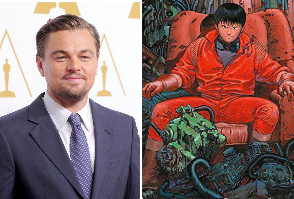Leonardo DiCaprio pode enfim tirar o projeto live-action de Akira do papel (Foto: Getty e Divulgação)