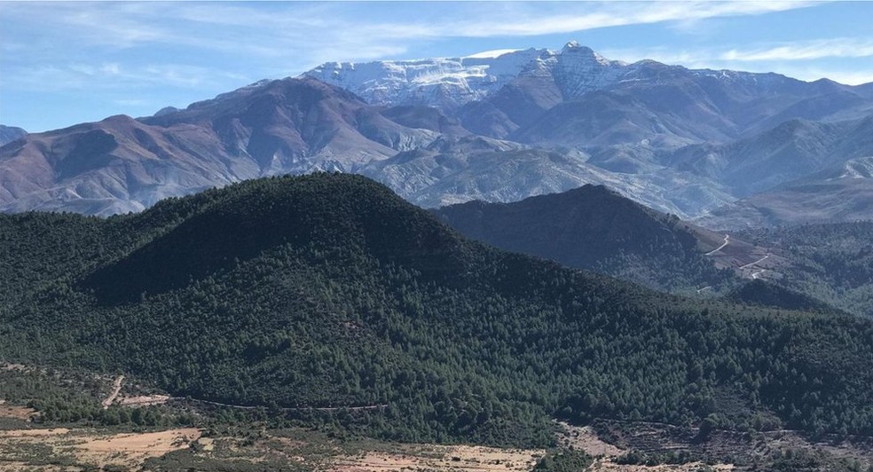 Alto do Atlas do Marrocos — Foto: Liza Foreman/BBC