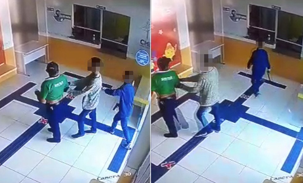 Adolescentes fazem arrastão em escola na Zona Sul de Teresina — Foto: Reprodução