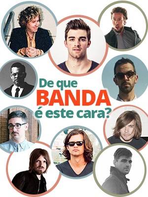 Conhece todos os integrantes das bandas do Lolla? Faça o QUIZ (Editoria de Arte/ G1)