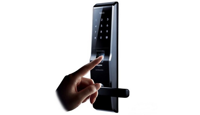 Fechadura biométrica Samsung SHS-5230 (Foto: Divulgação/Samsung)
