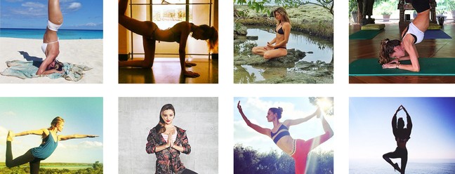 Como praticar yoga, segundo as modelos no Instagram