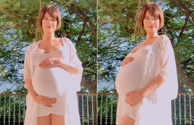 Mayana Moura: reta final da gravidez (Foto: Reprodução / Instagram)