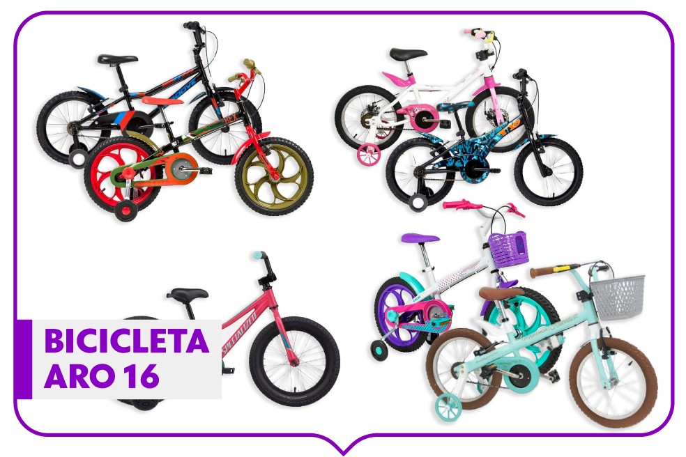 concrete gradually virtual Como escolher bicicleta infantil na faixa de 5 a 8 anos: aro 16 | Guia de  Compras | G1
