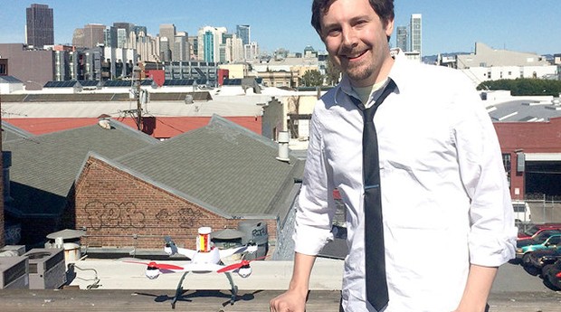 Em breve, os moradores do MissionDistrict, um bairro de São Francisco, nos Estados Unidos, contarão com entregas feitas por drones – pequenas aeronaves não tripuladas (Foto: Divulgação)