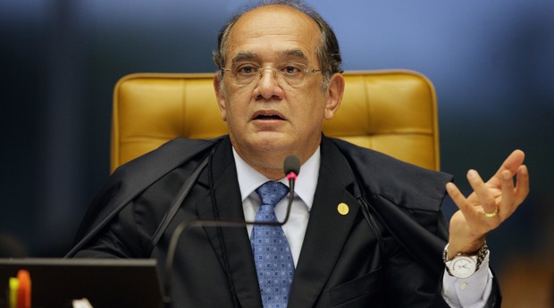 O ministro do Supremo Tribunal Federal (STF), Gilmar Mendes, participa de audiência (Foto: Elza Fiúza/Agência Brasil)