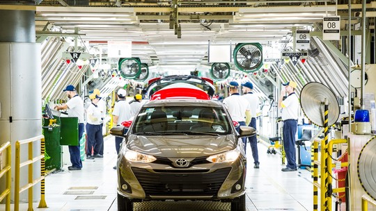 Com vendas em alta, Toyota vai abrir terceiro turno de produção na fábrica de Sorocaba (SP)