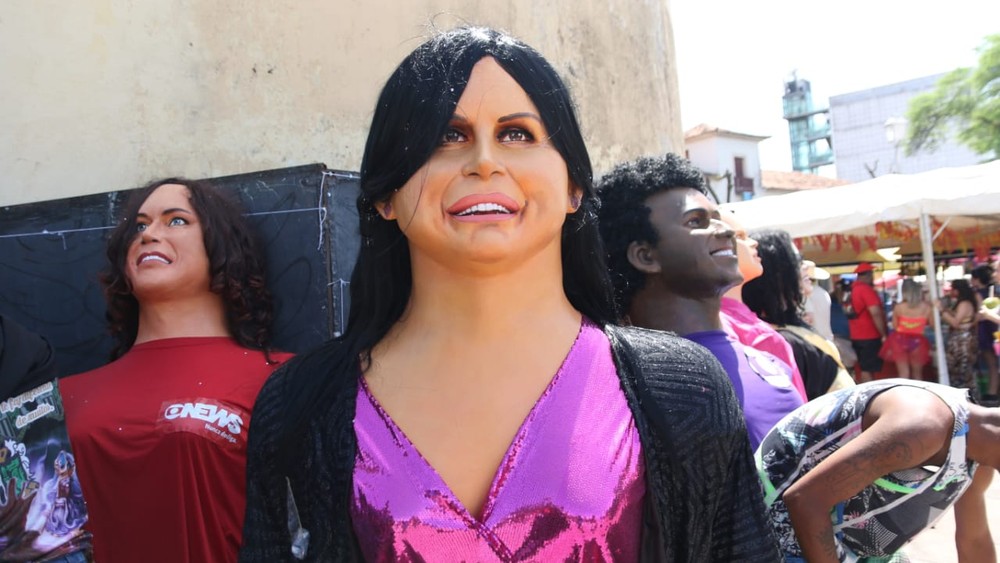 Apoteose dos bonecos gigantes no carnaval de Olinda