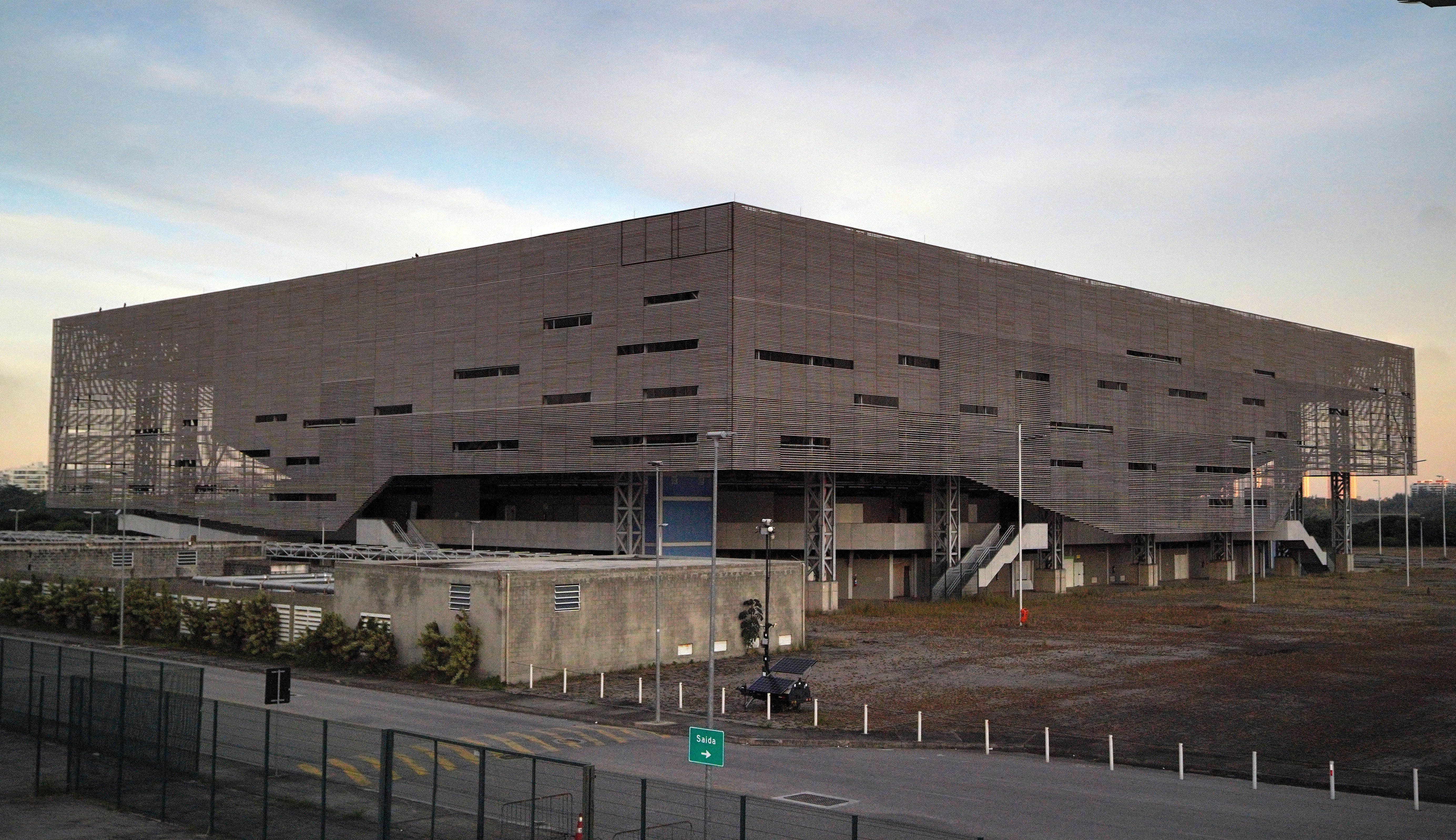 Rio inicia a desmontagem da Arena do Futuro, do Parque Olímpico
