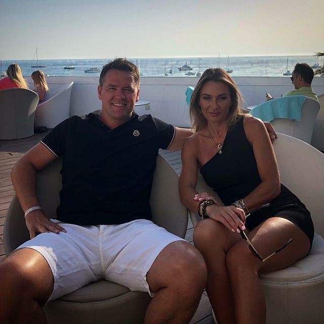 Michael Owen e a esposa Louise (Foto: Reprodução Instagram)