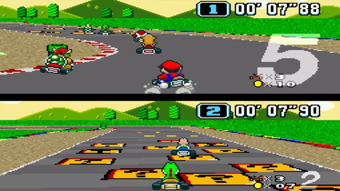 Super Mario Kart começou uma febre com jogos de corrida divertidos para o Super Nintendo (Foto: Reprodução/Nintendo Life) (Foto: Super Mario Kart começou uma febre com jogos de corrida divertidos para o Super Nintendo (Foto: Reprodução/Nintendo Life))