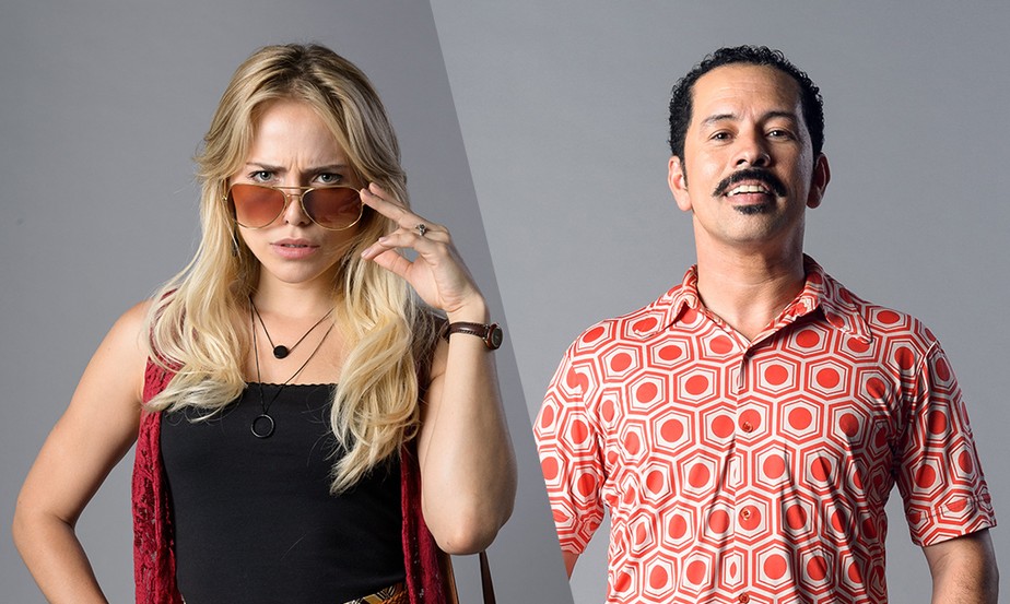 'Cine Holliúdy' Letícia Colin e Edmilson Filho revelam detalhes de seus personagens Cine