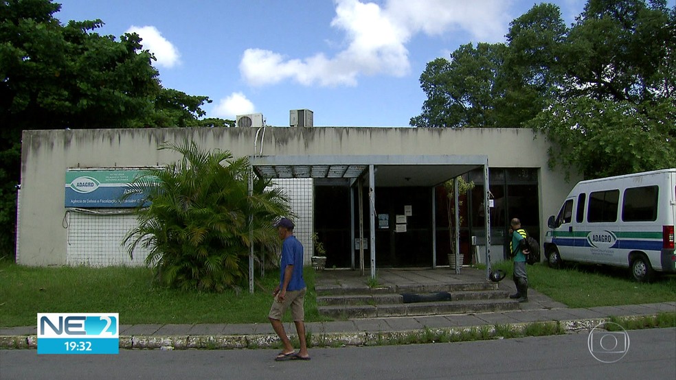 Sede da Adagro fica no Parque de ExposiÃ§Ãµes do Cordeiro, na Zona Oeste do Recife (Foto: ReproduÃ§Ã£o/TV Globo)