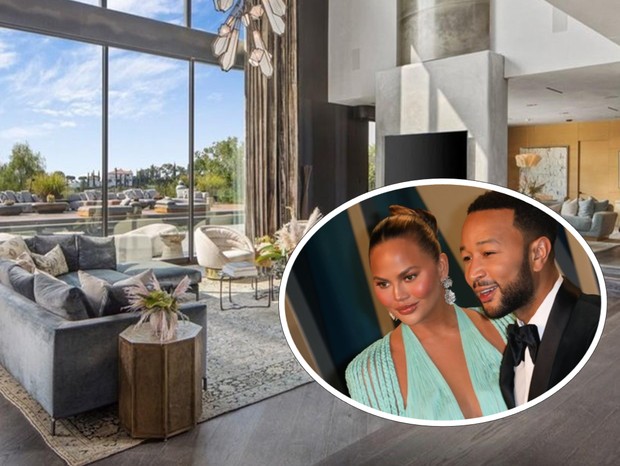 John Legend e Chrissy Teigen reduzem valor de mansão em R$ 34 milhões (Foto: Divulgação/Getty Images)