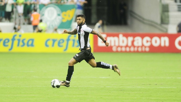 Gabriel Palmeiras x Santos (Foto: Marcos Ribolli)