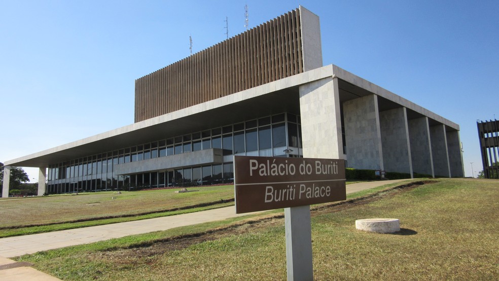 Palácio do Buriti, sede do governo do Distrito Federal (Foto: Raquel Morais/G1)