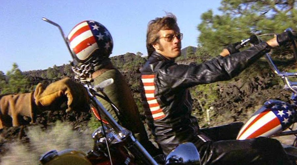 Peter Fonda em 'Easy rider' — Foto: Divulgação