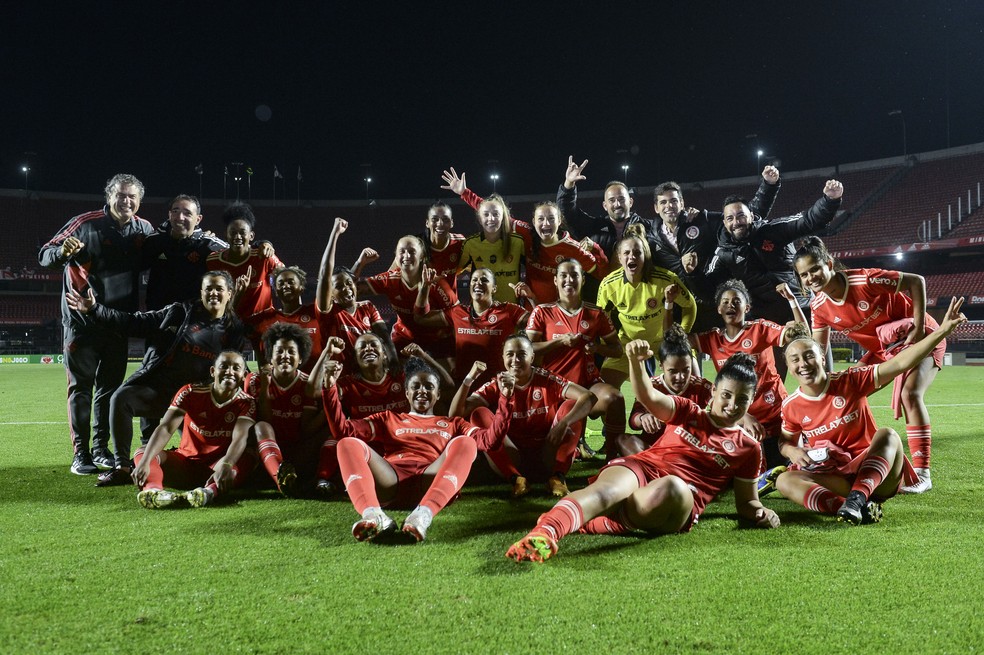 Internacional garante inédita vaga na final do Brasileirão Feminino — Foto: Staff Images/CBF