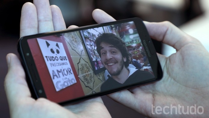 Foto feita com o Moto G6 (Foto: Bruno De Blasi / TechTudo) Foto feita com o Moto G6 (Foto: Bruno De Blasi / TechTudo)