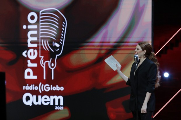 Ana Clara no Prêmio Rádio Globo Quem (Foto: Leo Lemos/Ed. Globo)