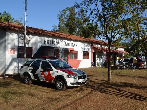 Polícia Militar mantém base dentro do Parque do Peão (Foto: João Pitombeira/G1) Polícia Militar mantém base dentro do Parque do Peão (Foto: João Pitombeira/G1)